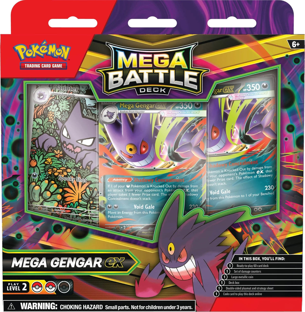 Mega Battle Deck Mega Gengar ex — Pokémon TCG [EN] — FrostPeak Collectibles