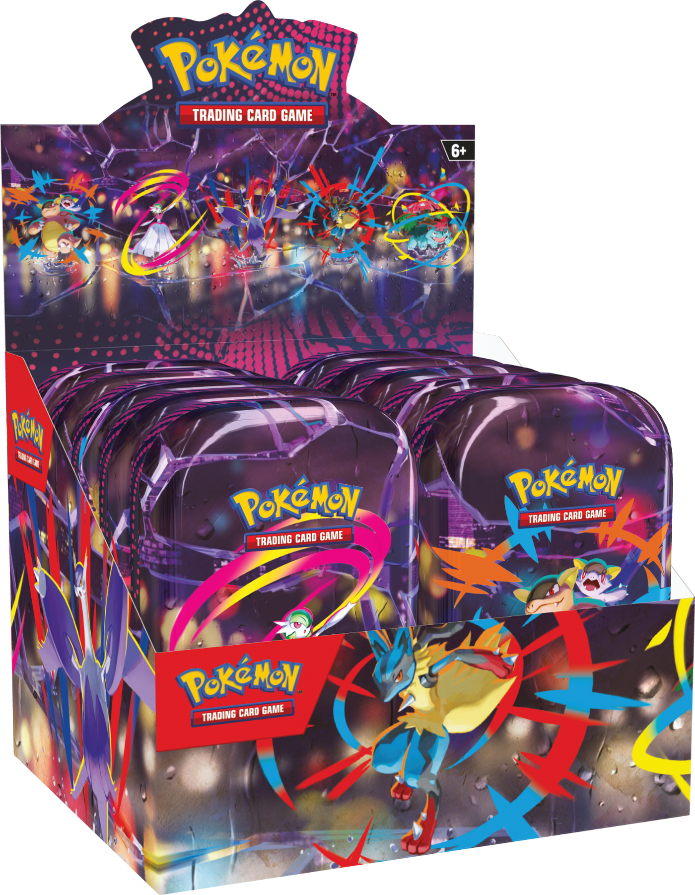 Mega Heroes Mini Tin Collection — Mega Heroes Mini Tin Display English Pokémon TCG product