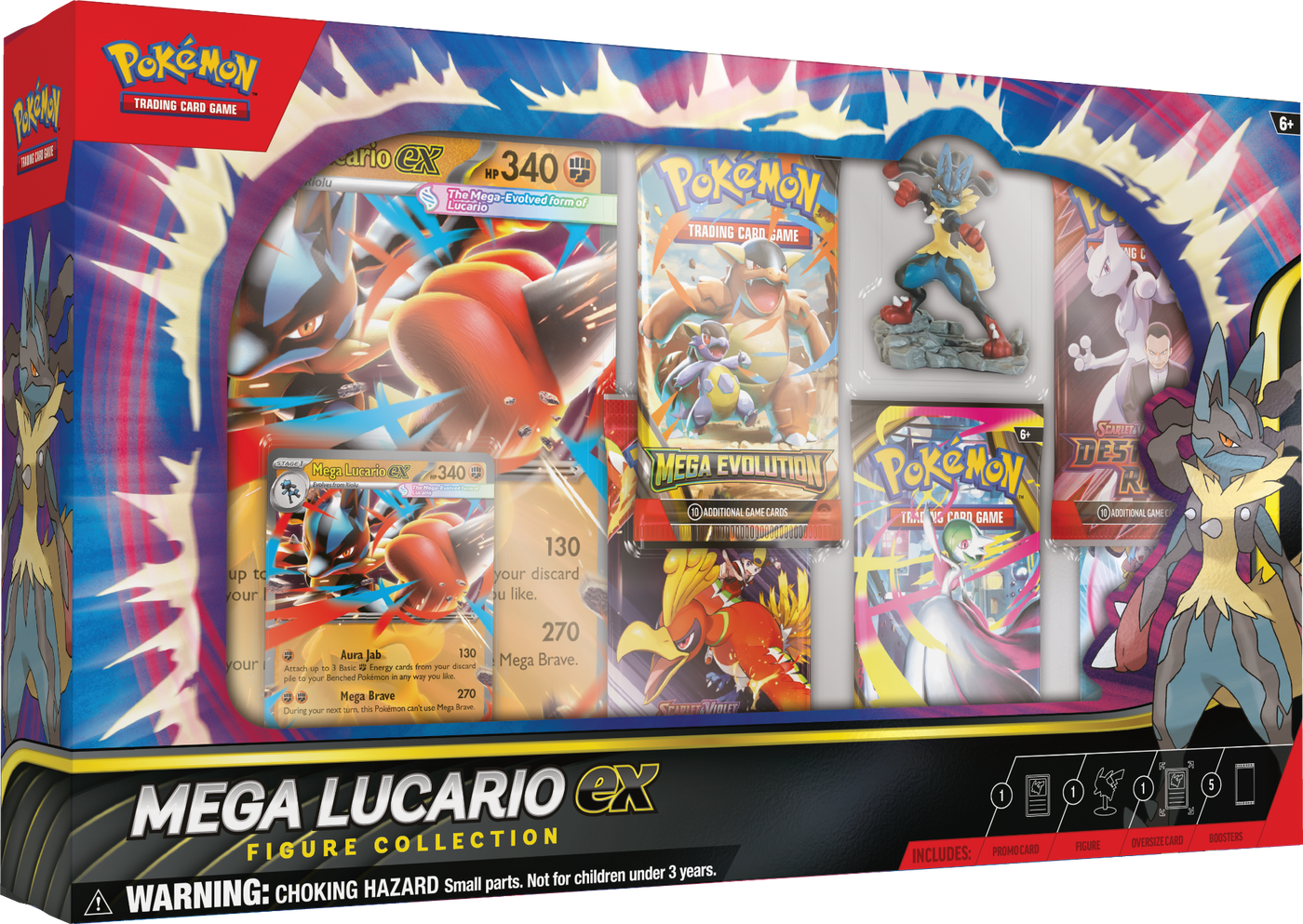 Mega Lucario ex Figure Collection box English Pokémon TCG product