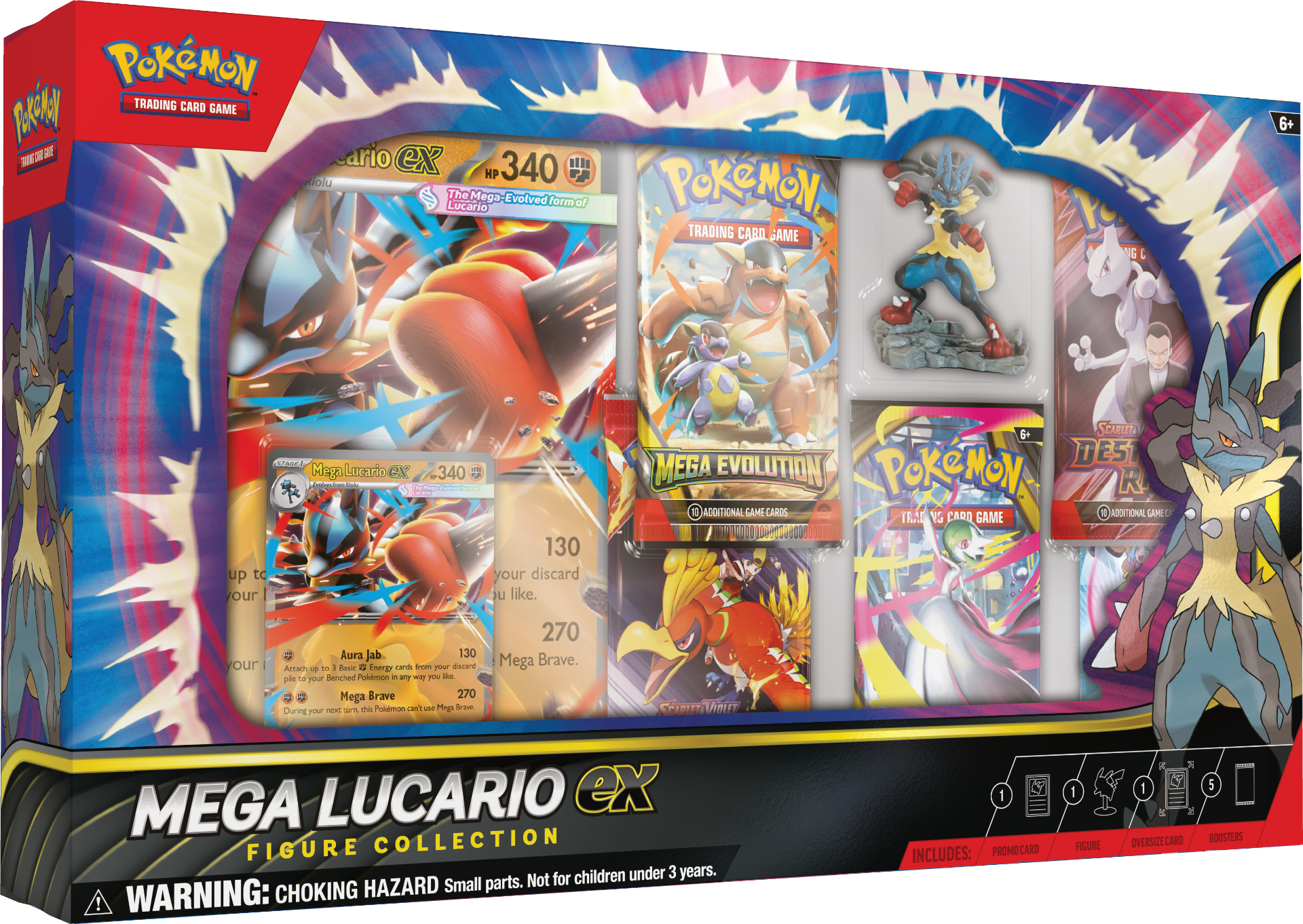 Mega Lucario ex Figure Collection box English Pokémon TCG product