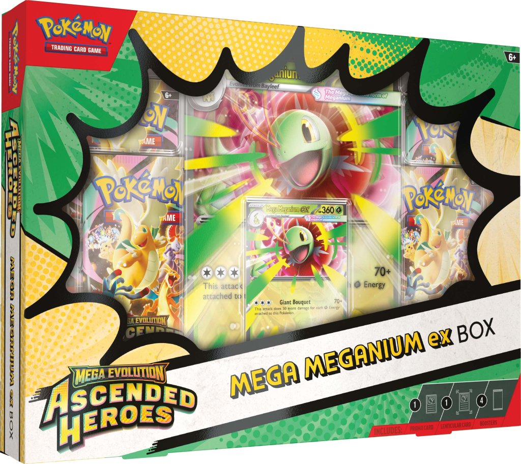 Mega Meganium ex Box English Pokémon TCG product