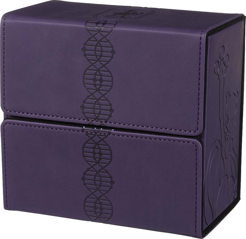 Mewtwo & Mew DNA Premium accessories — Double deck box English Pokémon TCG product