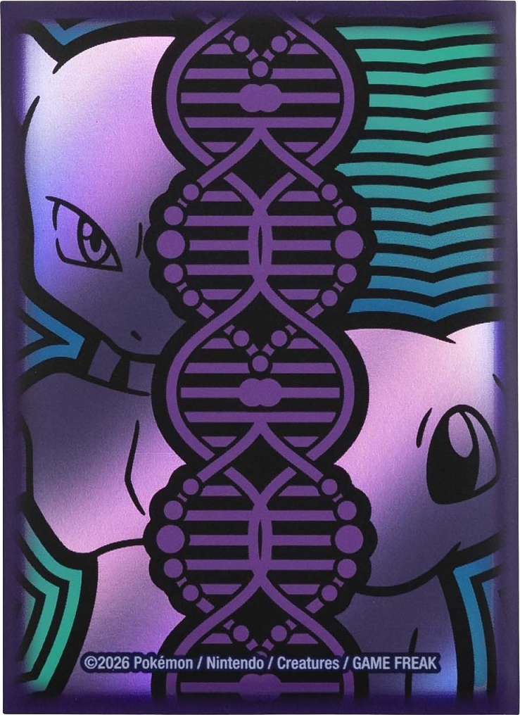Mewtwo & Mew DNA Premium accessories — Card sleeves English Pokémon TCG product
