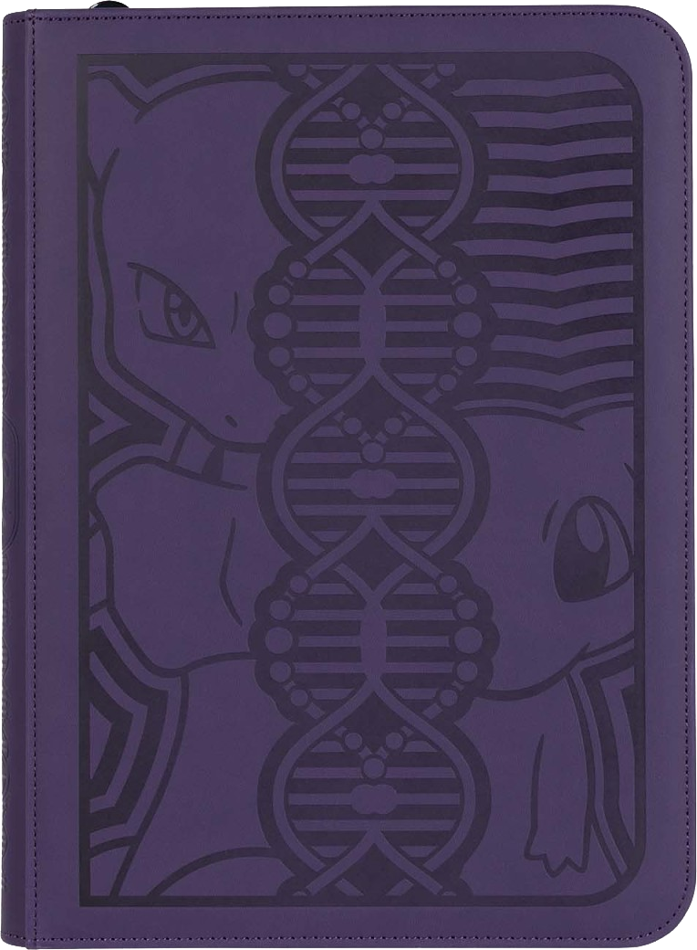 Mewtwo & Mew DNA Premium accessories — Zip binder English Pokémon TCG product