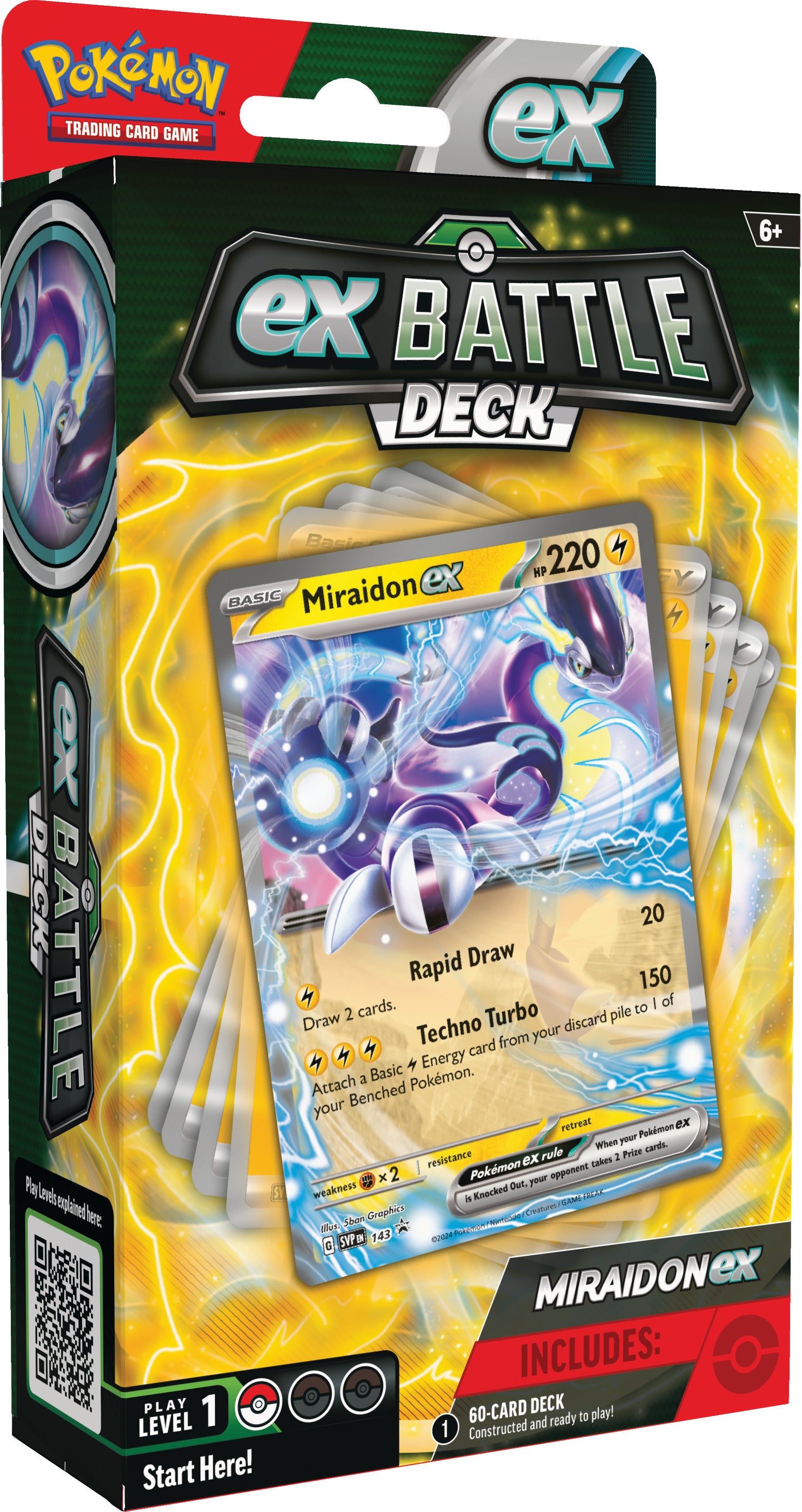 Victini & Miraidon ex Battle Decks — Miraidon ex Battle Deck English Pokémon TCG product