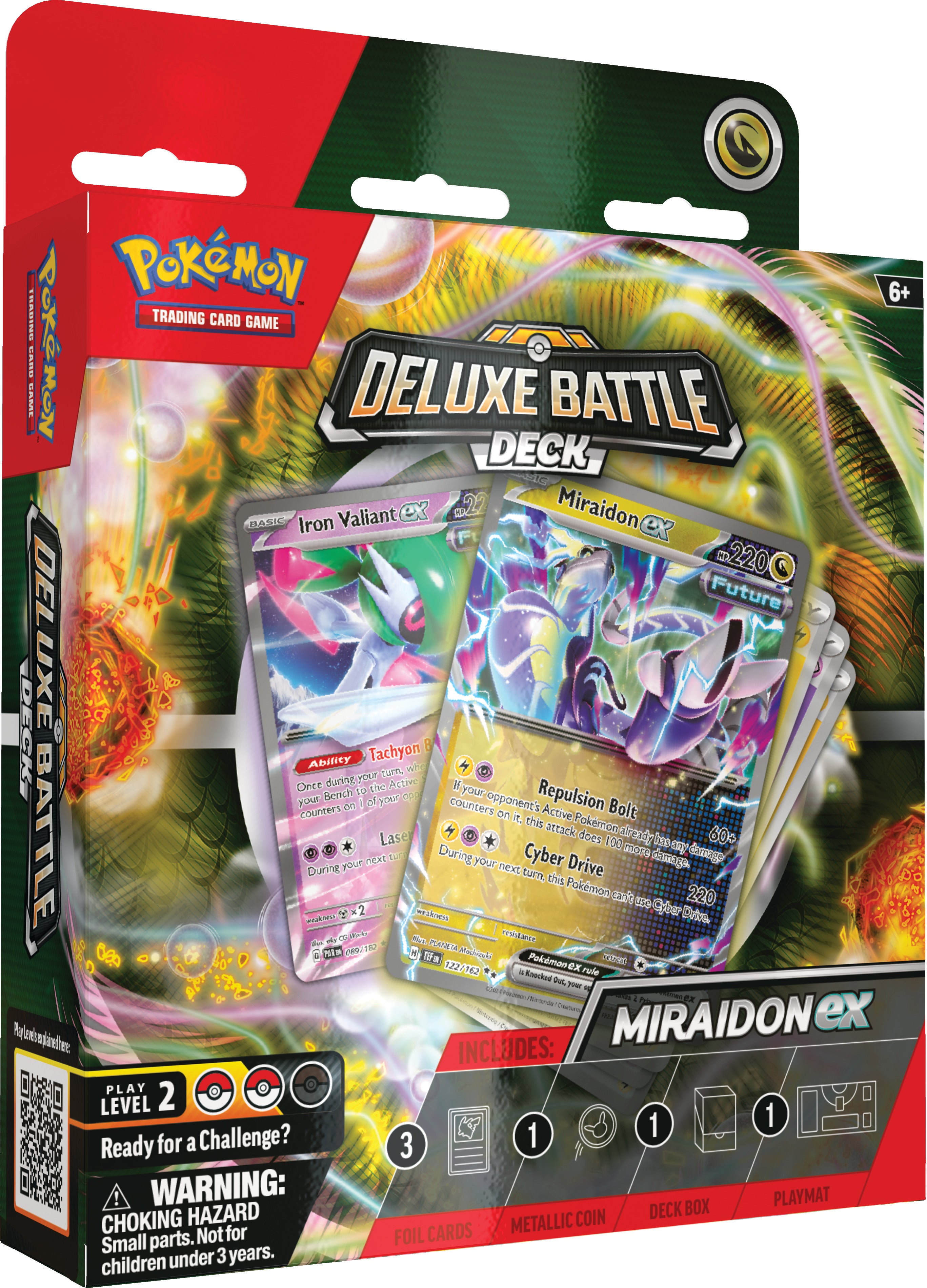 Koraidon ex & Miraidon ex Deluxe Battle Decks — Miraidon ex Deluxe Battle Deck — Pokémon TCG [EN] product image