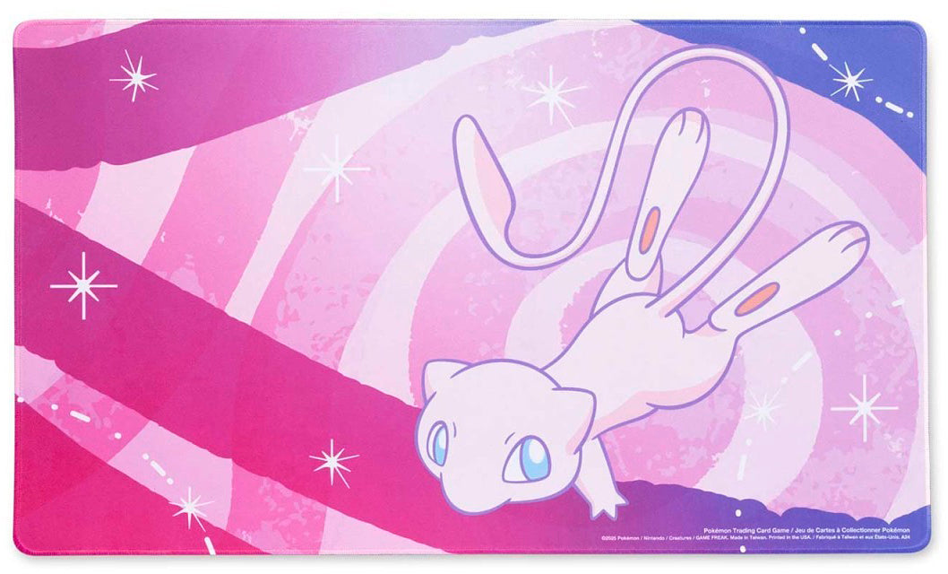April 2025 Pokémon Center accessories — Mythical Mew Playmat — Pokémon TCG [EN] — FrostPeak Collectibles