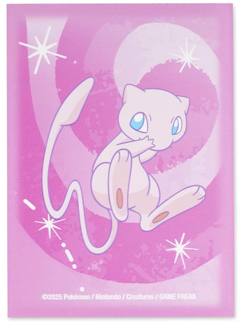 April 2025 Pokémon Center accessories — Mythical Mew Sleeves — Pokémon TCG [EN] — FrostPeak Collectibles