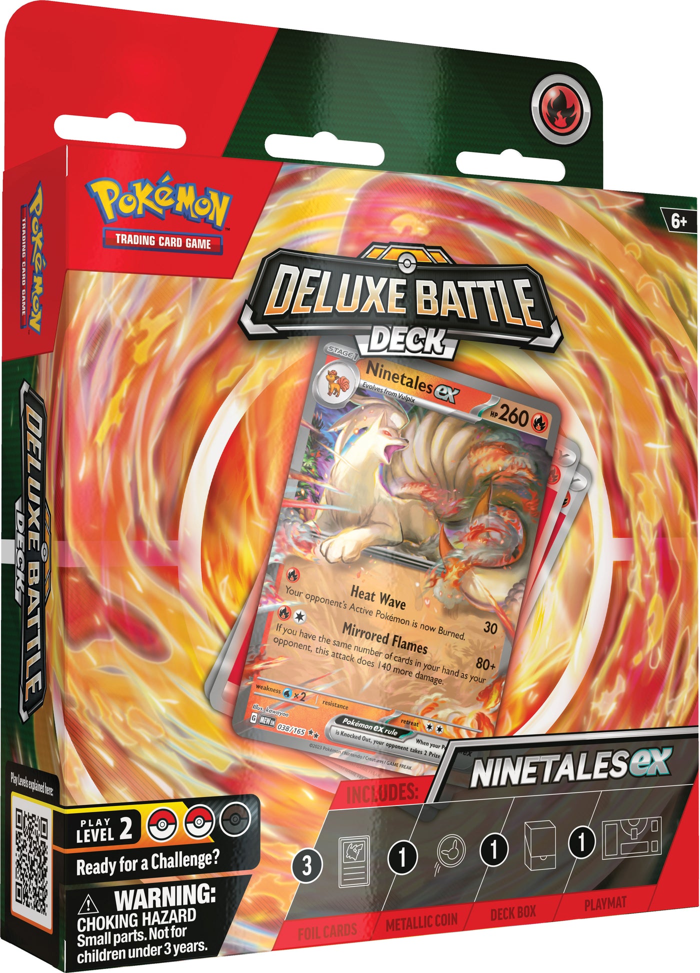 Ninetales ex & Zapdos ex Deluxe Battle Decks — Ninetales ex Deluxe Battle Deck English Pokémon TCG product