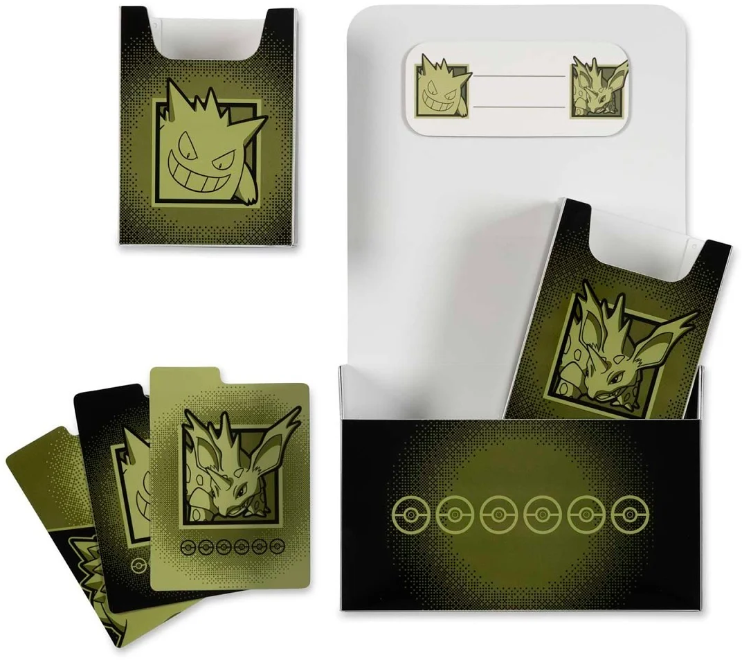 Opening Scene accessories — Double Deck Box (interior) English Pokémon TCG product