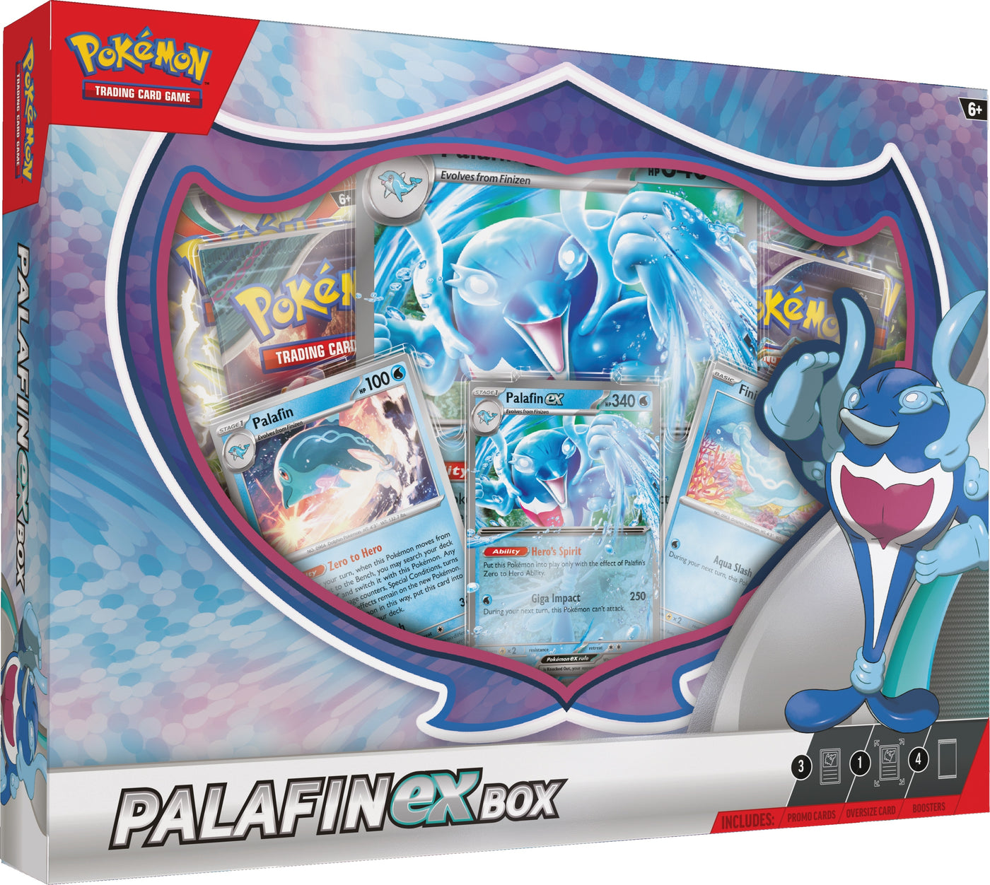 Palafin ex Box English Pokémon TCG product