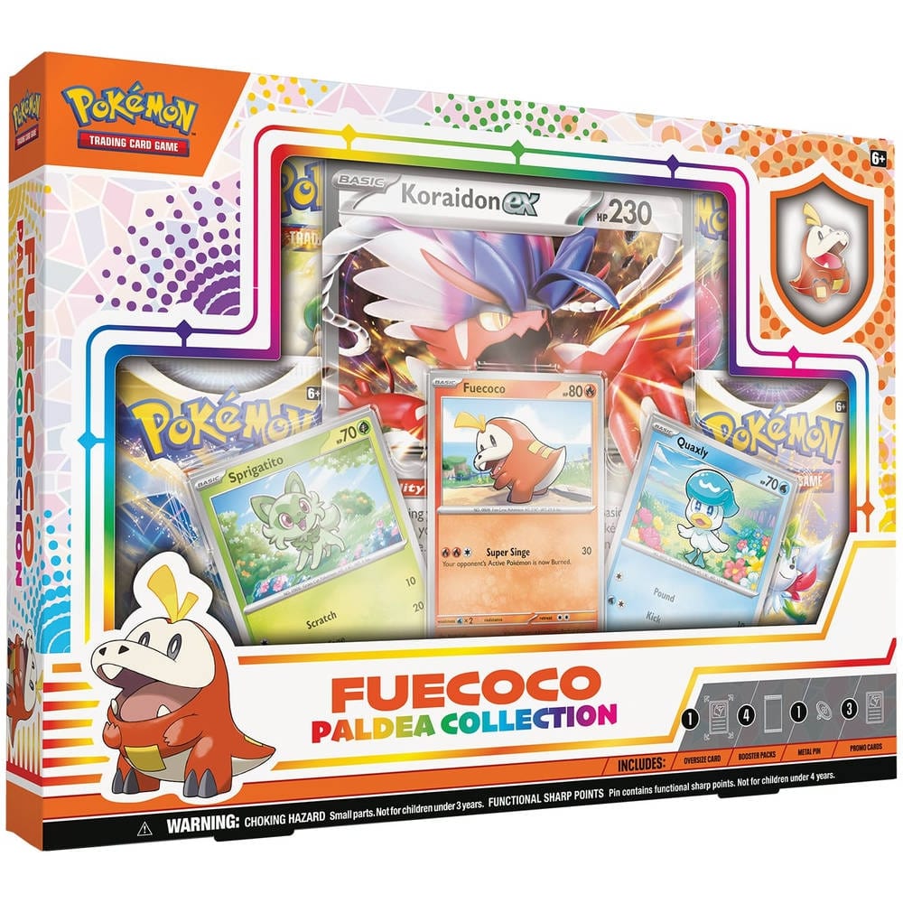 Paldea Collection — Fuecoco collection English Pokémon TCG product