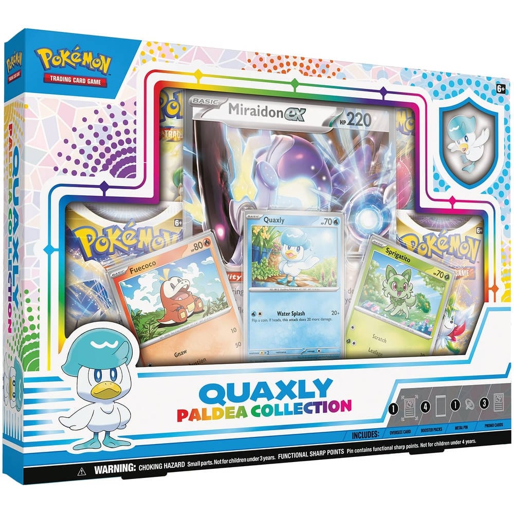 Paldea Collection — Quaxly collection English Pokémon TCG product