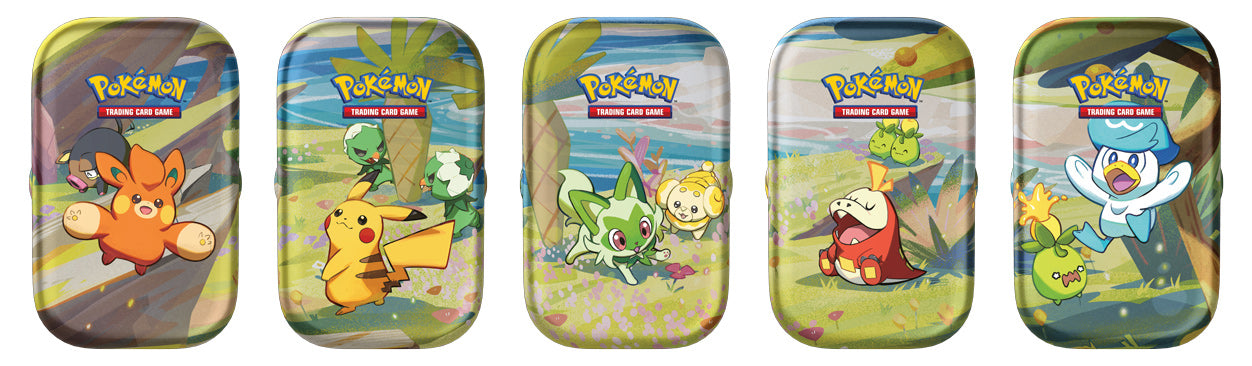 Paldea Friends Mini Tins English Pokémon TCG product