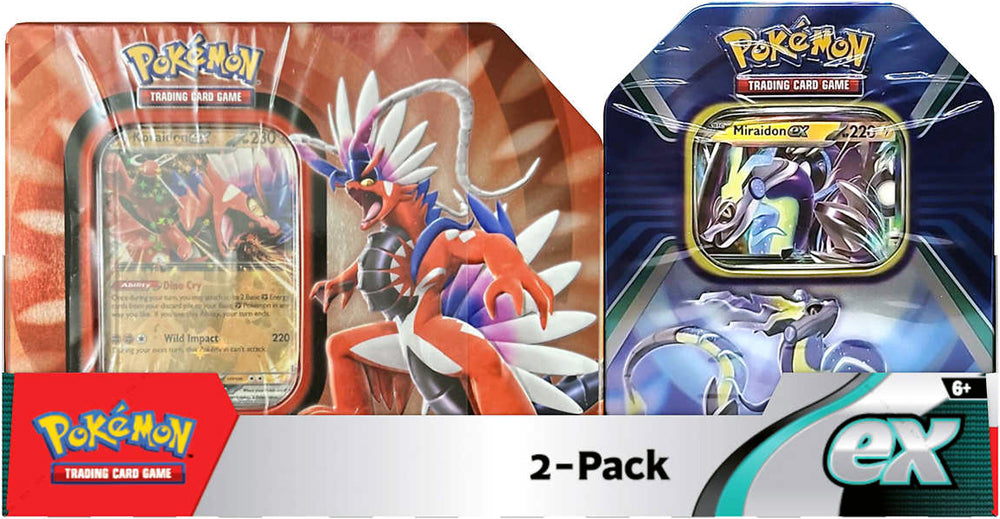 Paldea Legends Tin 2-Pack Assortment 1 English Pokémon TCG product