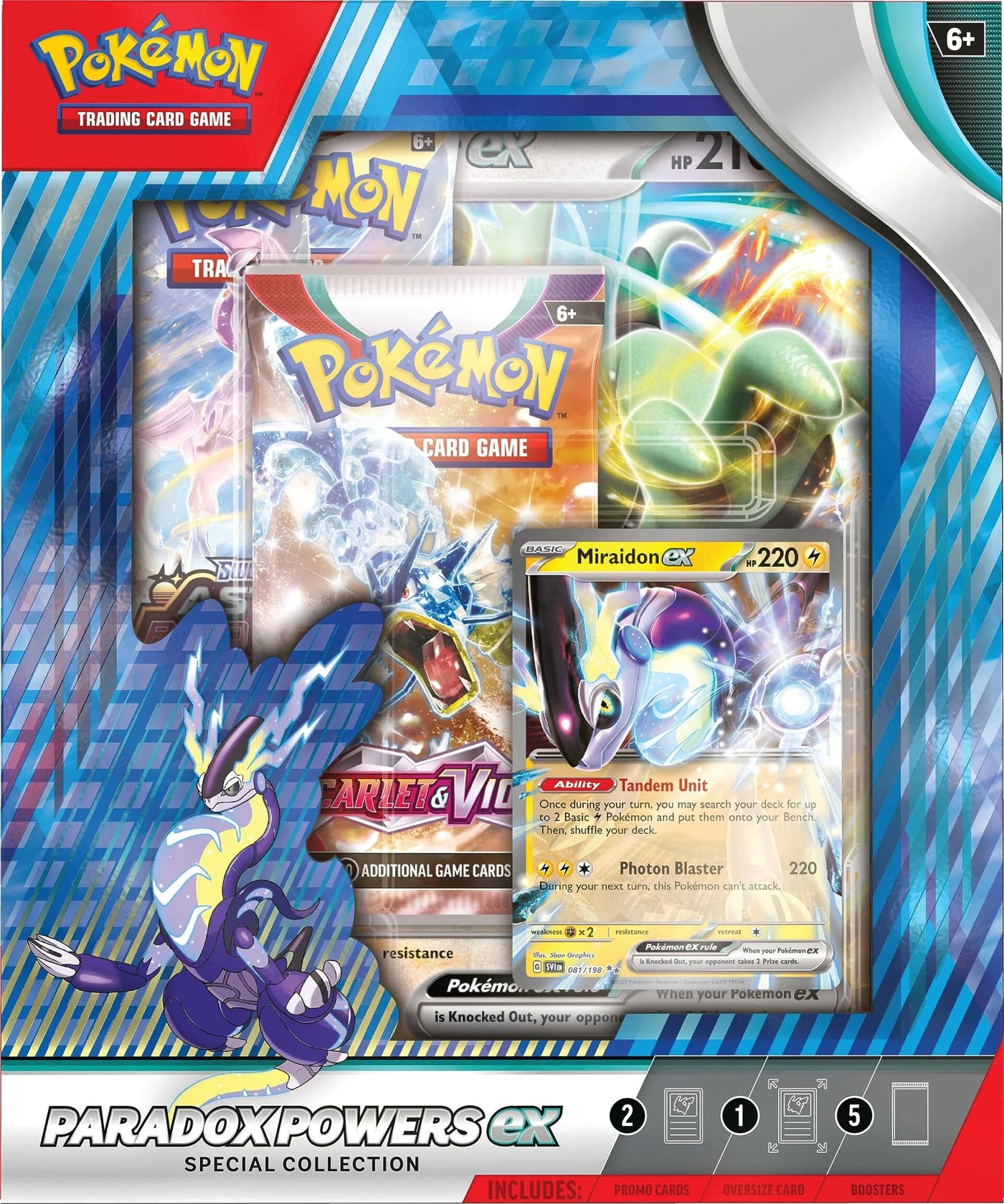 Paradox Powers ex Special Collection — Paradox Powers ex SpecialCollection (Miraidon side) English Pokémon TCG product
