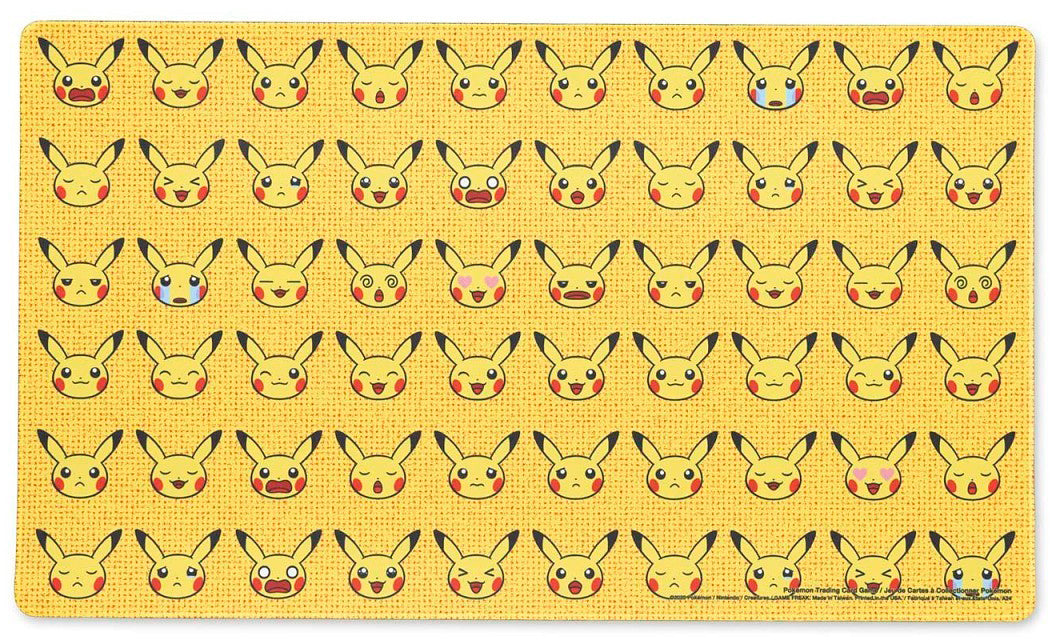 January 2025 Pokémon Center accessories — Pikachu Moods Playmat English Pokémon TCG product