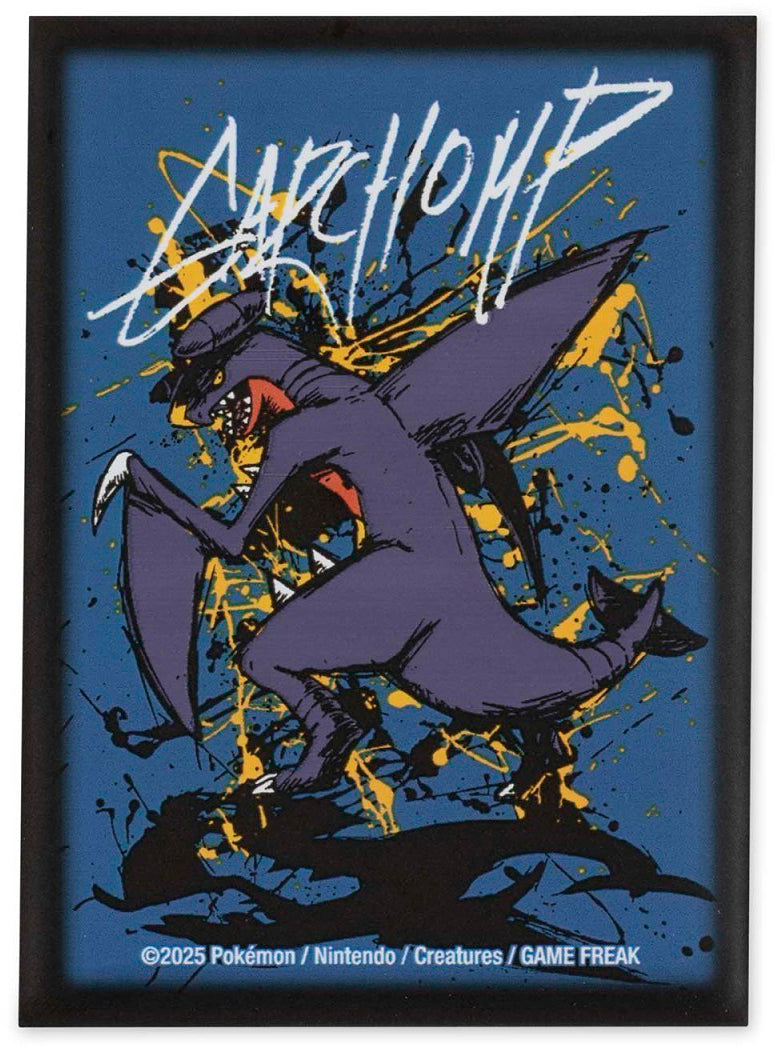Pokémon Center × OMOCAT accessories — Garchomp Sleeves English Pokémon TCG product