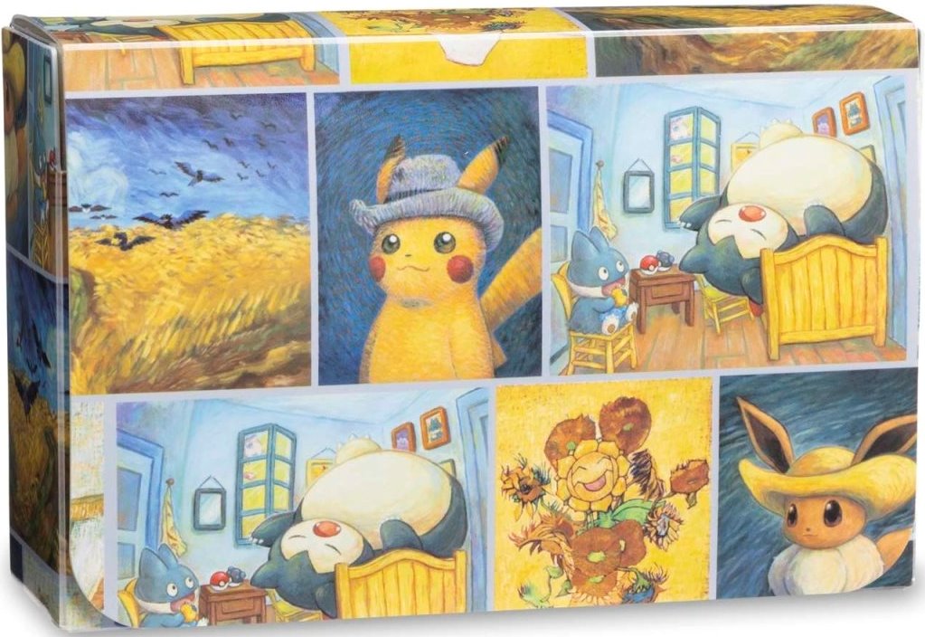 Pokémon Center × Van Gogh Museum accessories — Collective art deck box English Pokémon TCG product