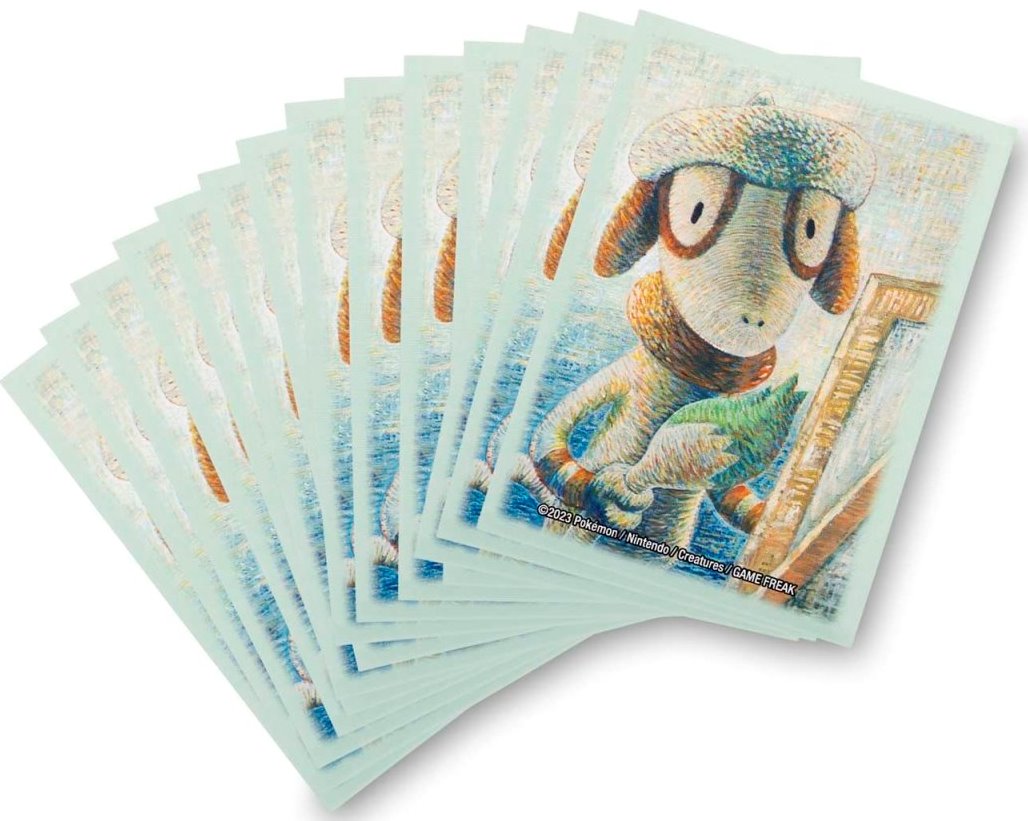 Pokémon Center × Van Gogh Museum accessories — Smeargle sleeves English Pokémon TCG product