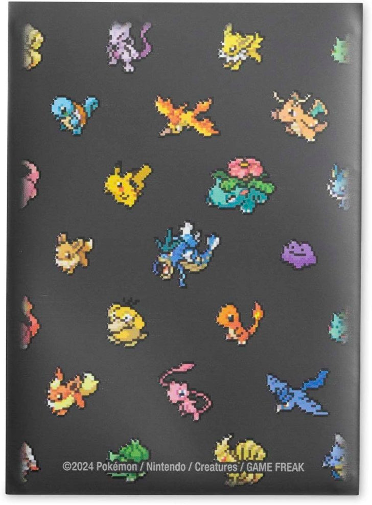 January 2024 Pokémon Center accessories — Pokémon Pixels Sleeves English Pokémon TCG product