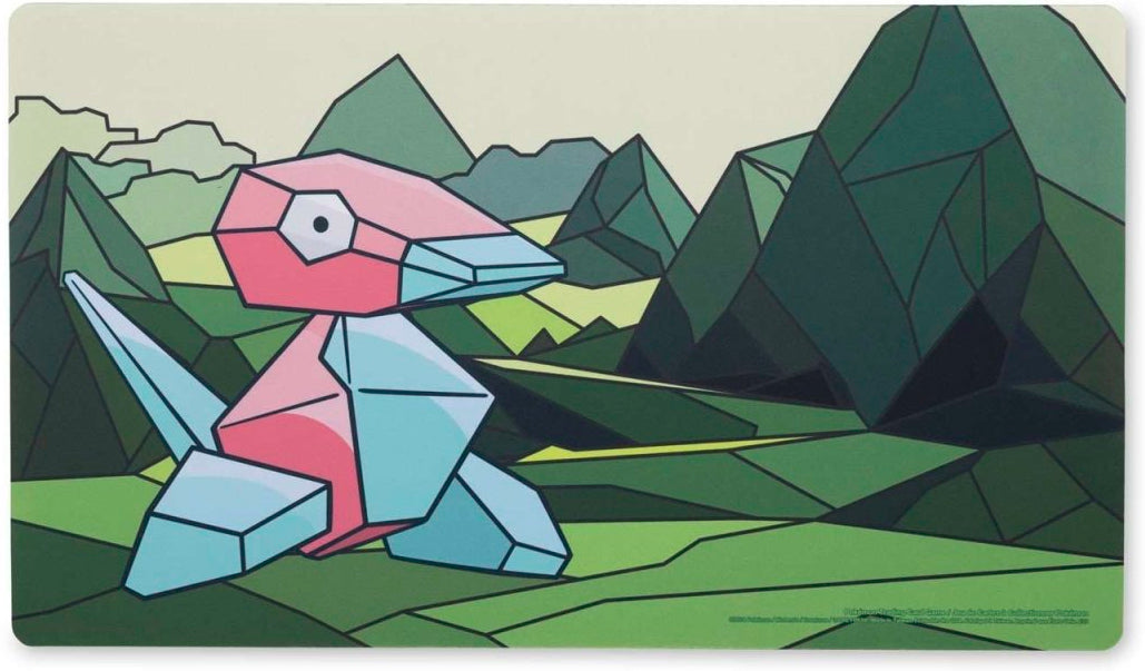 January 2024 Pokémon Center accessories — Porygon & Polygons Playmat English Pokémon TCG product