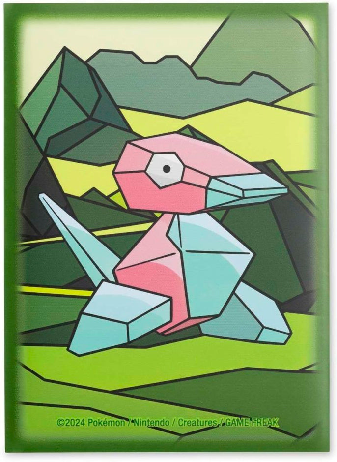 January 2024 Pokémon Center accessories — Porygon & Polygons Sleeves English Pokémon TCG product