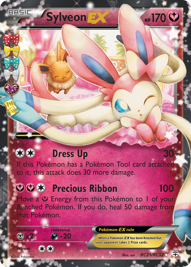 Sylveon EX - Generations: Radiant Collection #RC21