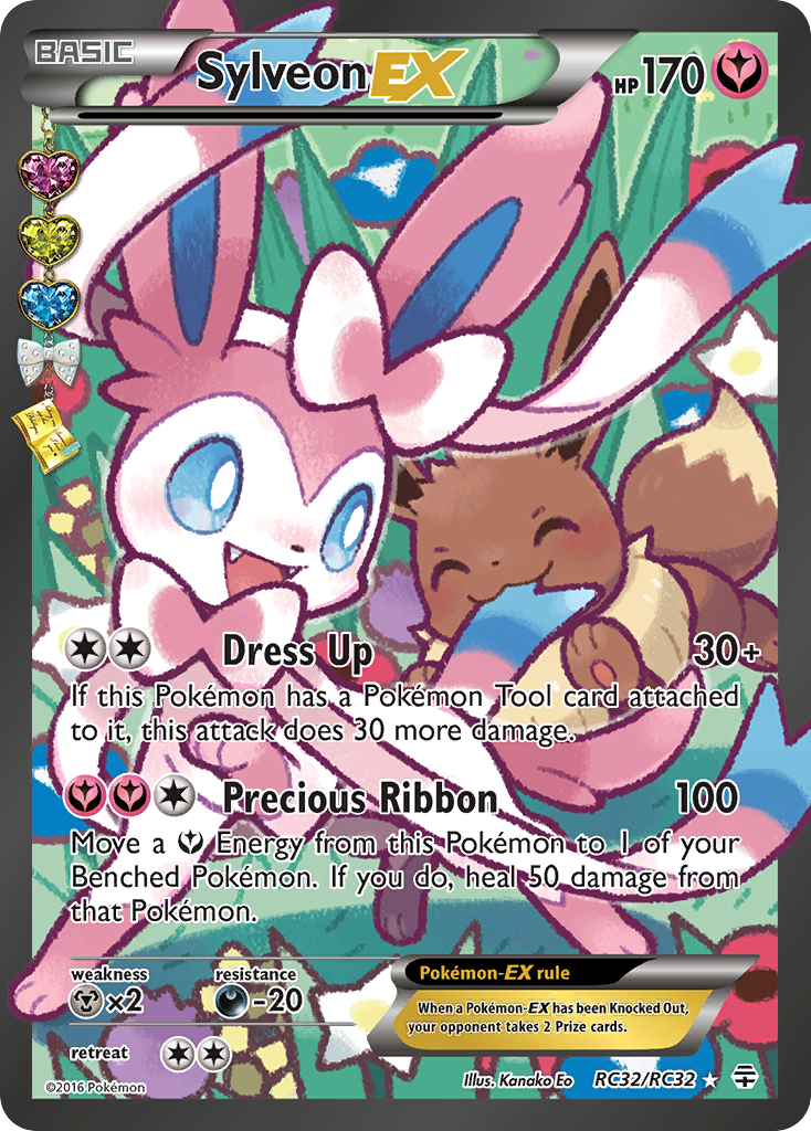 Sylveon EX (Full Art) - Generations: Radiant Collection #RC32