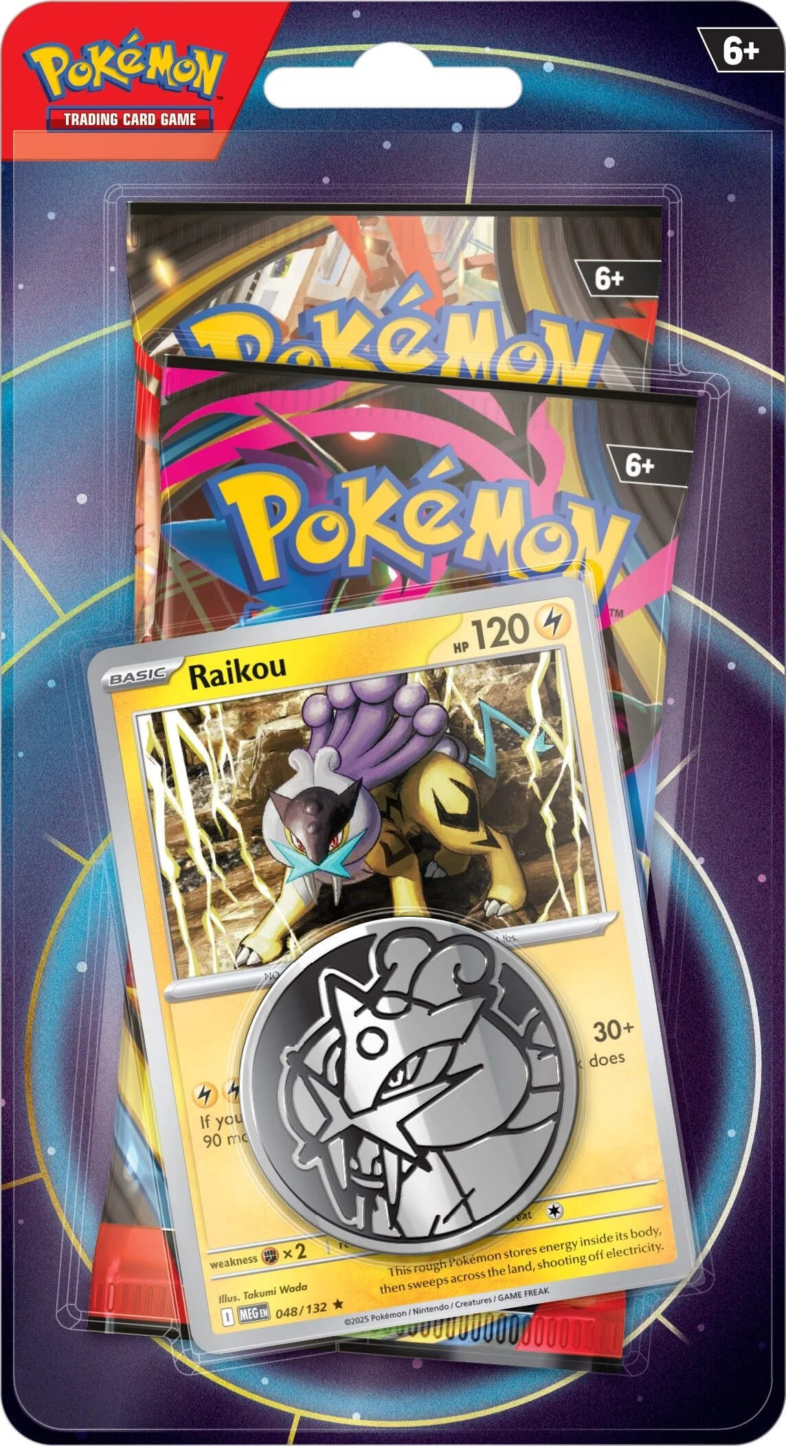 Raikou Two Pack Blister — Two Pack Blister (style 1) English Pokémon TCG product