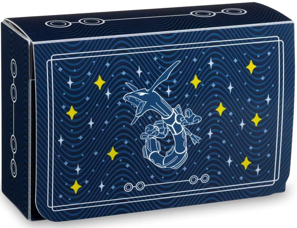 August 2023 Pokémon Center accessories — Rayquaza Among the StarsDouble Deck Box English Pokémon TCG product