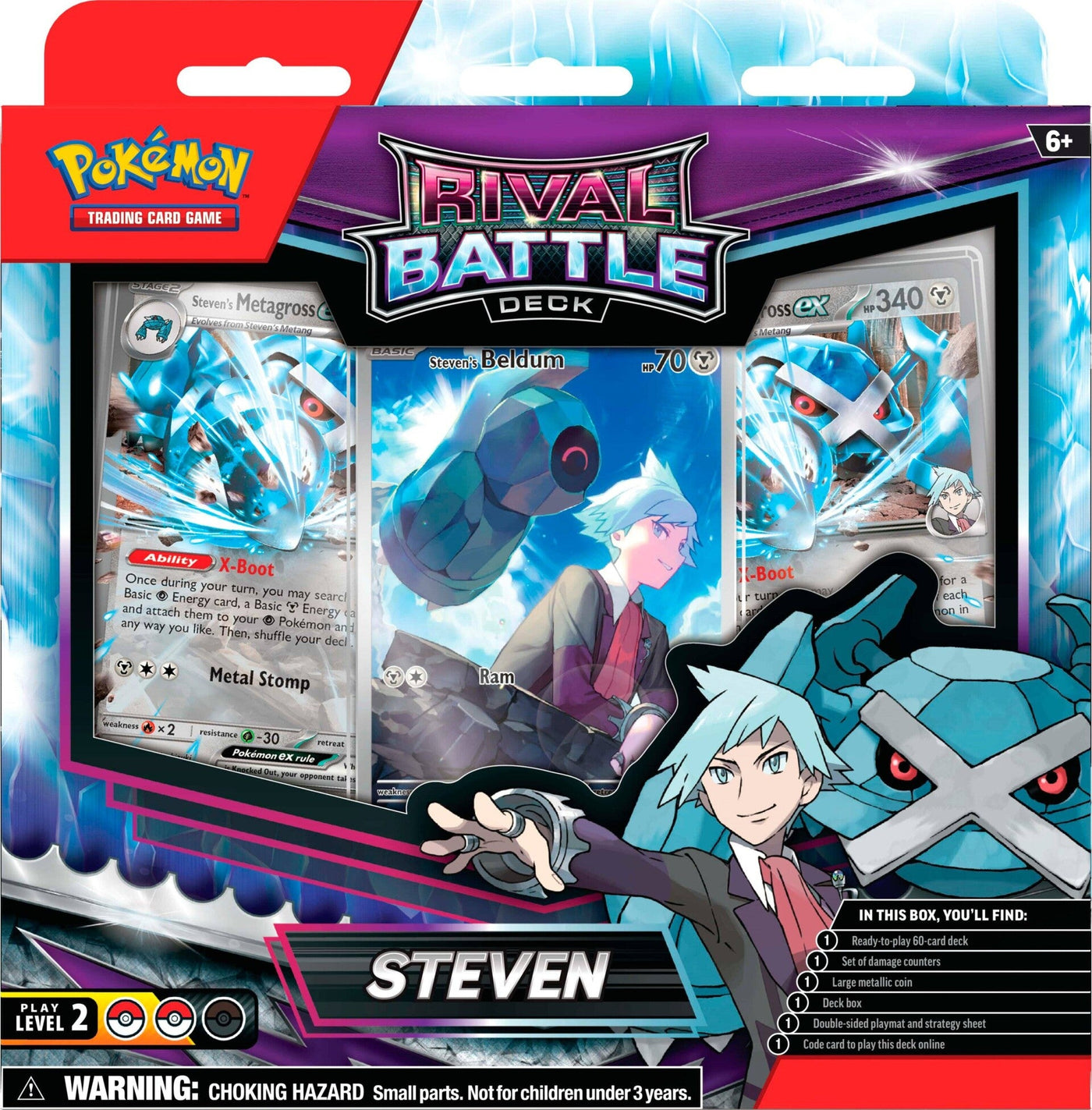 Rival Battle Deck—Steven English Pokémon TCG product