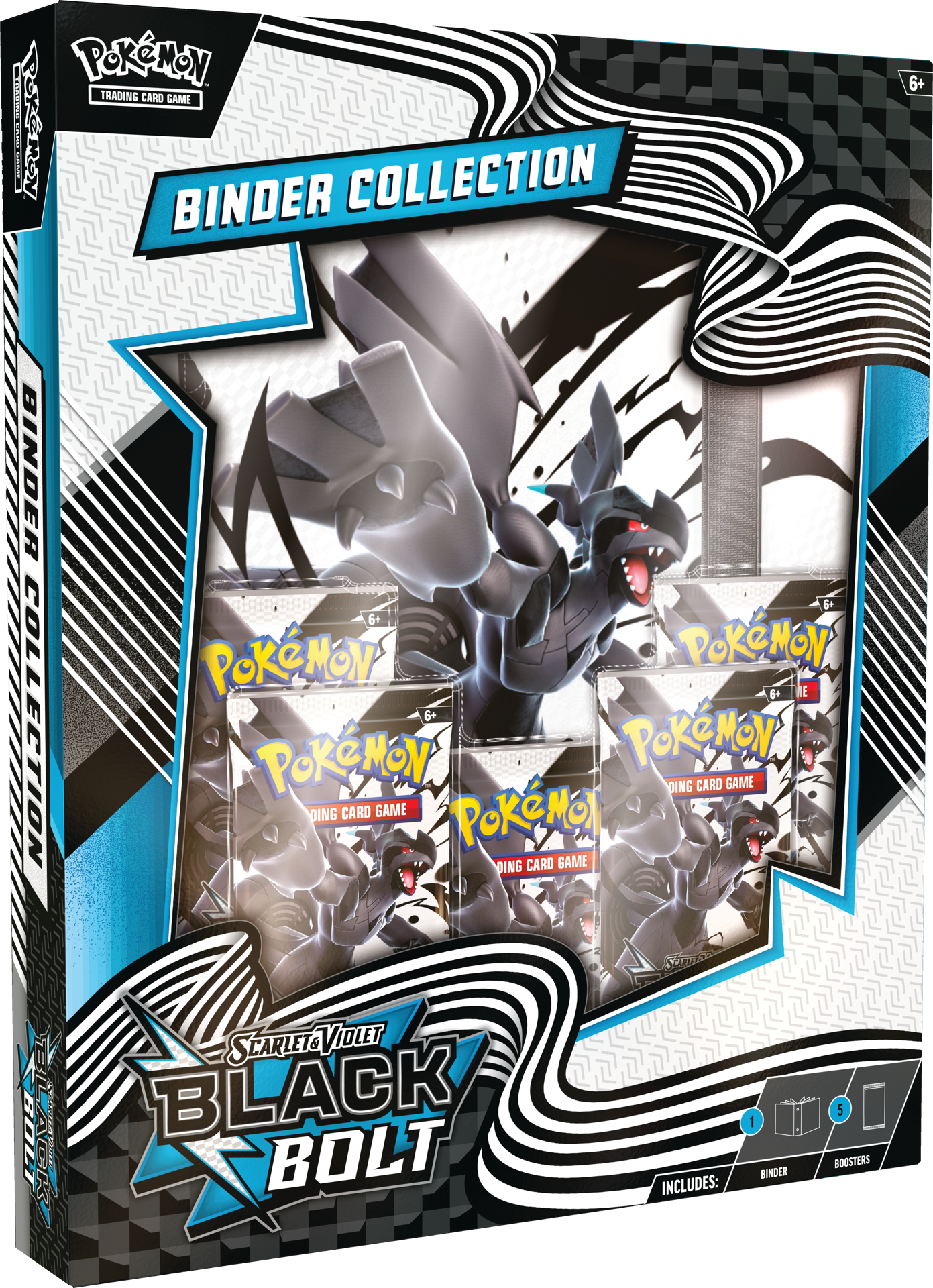 Black Bolt & White Flare Binder Collection — Black Bolt Binder Collection English Pokémon TCG product