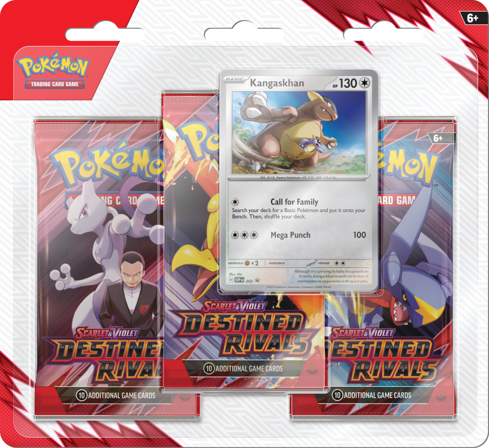 Destined Rivals Blisters — Kangaskhan Blister English Pokémon TCG product