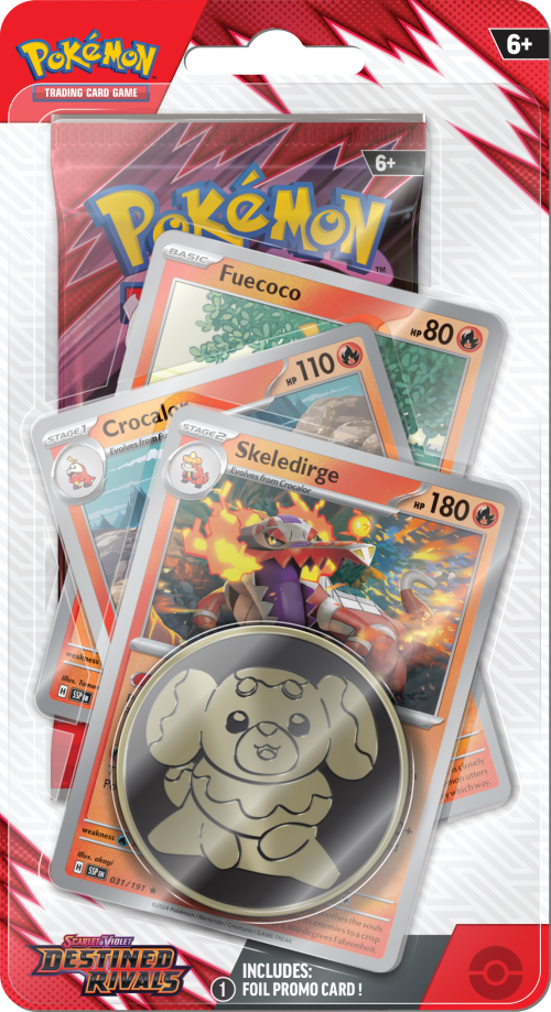 Destined Rivals Blisters — Skeledirge Blister English Pokémon TCG product