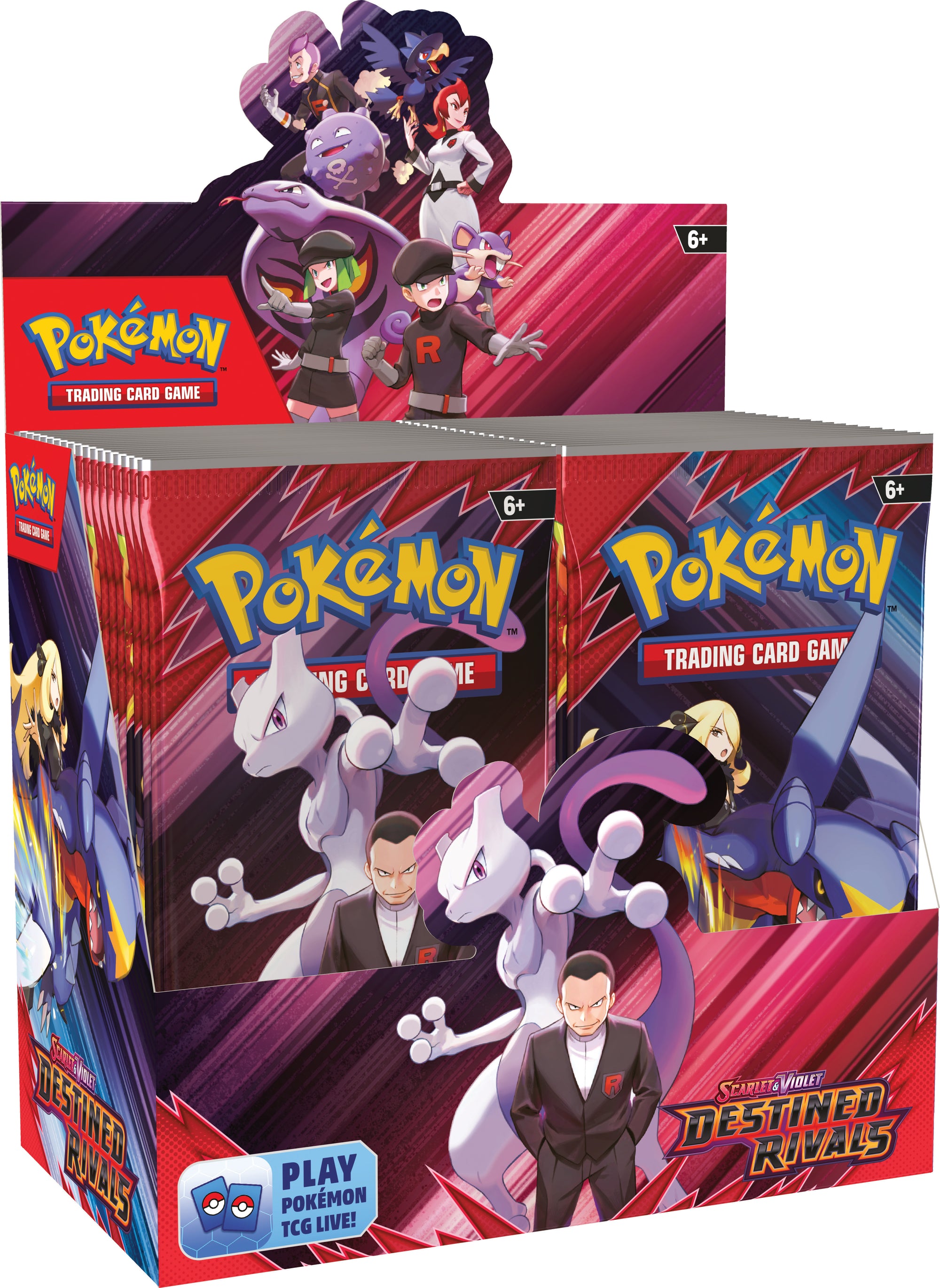 Destined Rivals Booster Display Box — Destined Rivals BoosterDisplay Box English Pokémon TCG product