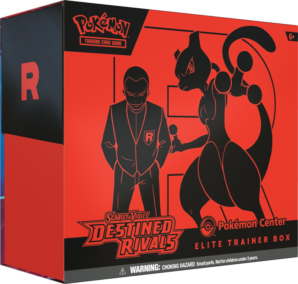 Destined Rivals Elite Trainer Box — Pokémon Center Elite TrainerBox English Pokémon TCG product