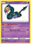 Seviper SV15/SV94 Hidden Fates Shiny Vault English Pokémon card