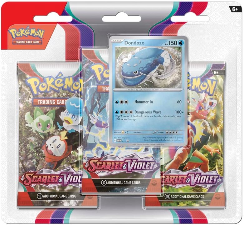 Scarlet & Violet Blisters — Dondozo Blister — Pokémon TCG [EN] product image