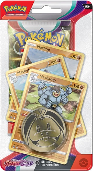 Scarlet & Violet Blisters — Machamp Blister English Pokémon TCG product