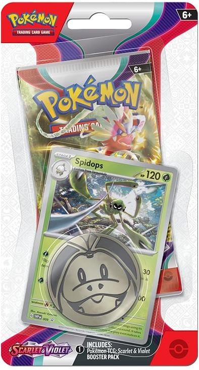 Scarlet & Violet Blisters — Spidops Blister — Pokémon TCG [EN] product image