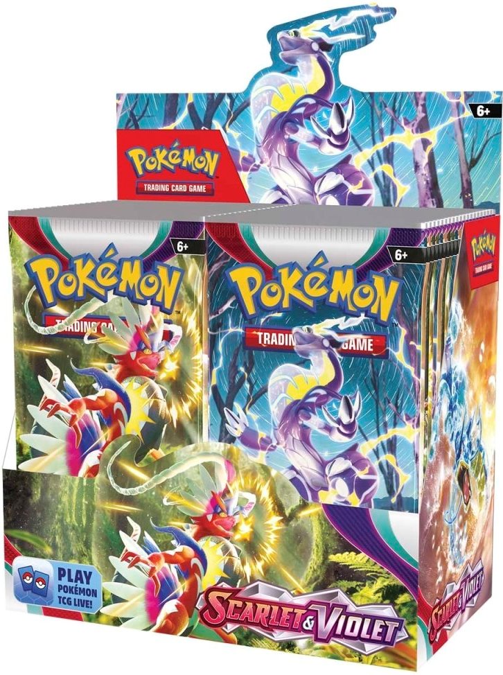 Scarlet & Violet Booster Display Box — Scarlet & Violet BoosterDisplay Box English Pokémon TCG product