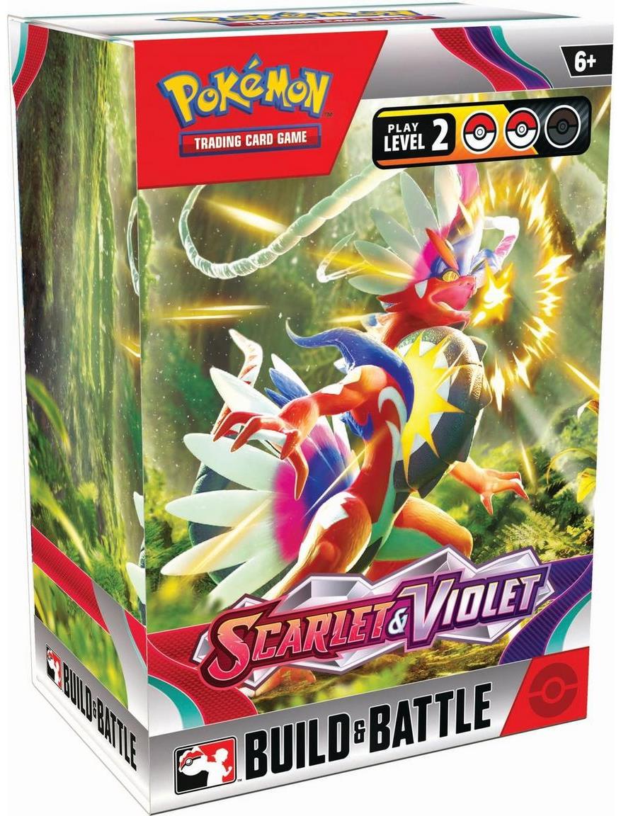 Scarlet & Violet Build & Battle Box English Pokémon TCG product