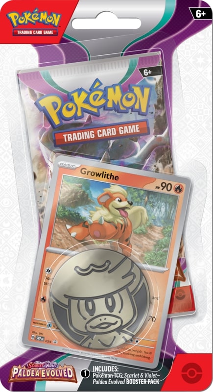 Paldea Evolved Blisters — Growlithe Blister English Pokémon TCG product