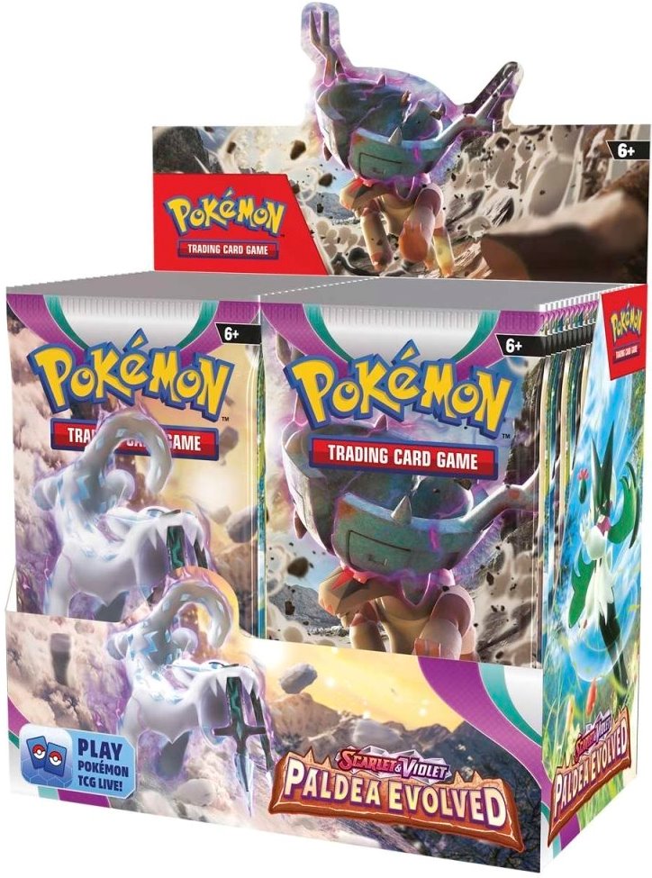 Paldea Evolved Booster Display Box — Paldea Evolved BoosterDisplay Box English Pokémon TCG product