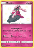 Diancie SV36/SV94 Hidden Fates Shiny Vault English Pokémon card