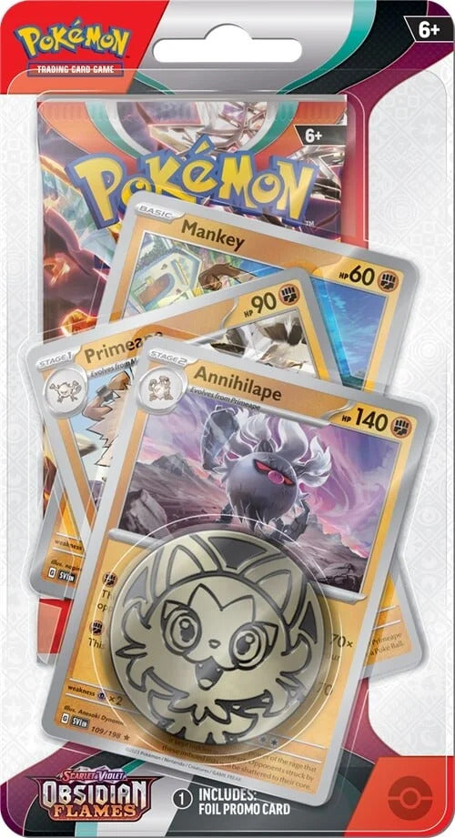 Obsidian Flames Blisters — Annihilape Blister English Pokémon TCG product
