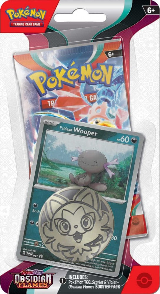 Obsidian Flames Blisters — Paldean Wooper Blister English Pokémon TCG product