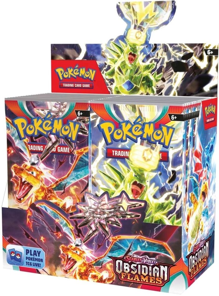 Obsidian Flames Booster Display Box — Obsidian Flames BoosterDisplay Box English Pokémon TCG product