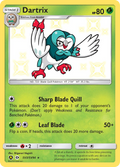 Dartrix SV3/SV94 Hidden Fates Shiny Vault English Pokémon card